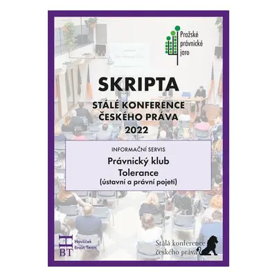 Skripta SKČP Právnický klub Tolerance