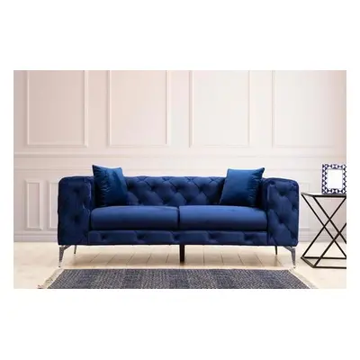 Atelier del Sofa 2-Seat Sofa Como - Navy Blue