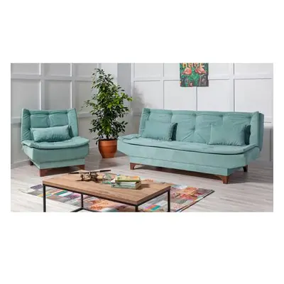 Atelier del Sofa Sofa-Bed Set Kelebek-TKM03 0400 Pistachio Green