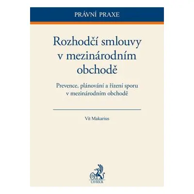 Rozhodčí doložky v mezinárodním obchodě