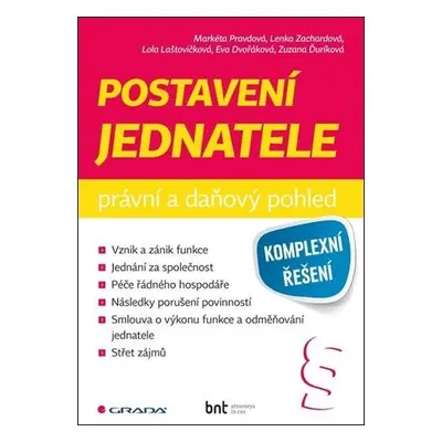 Postavení jednatele