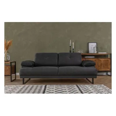 Atelier del Sofa 2-Seat Sofa-Bed Mustang - Anthracite