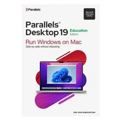 Parallels Desktop Academic Subscription 1 Year, EN/FR/DE/IT/ES/PL/CZ/PT, ESDPDA1YSUBEU