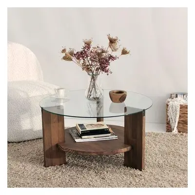 Hanah Home Coffee Table Mondo Walnut