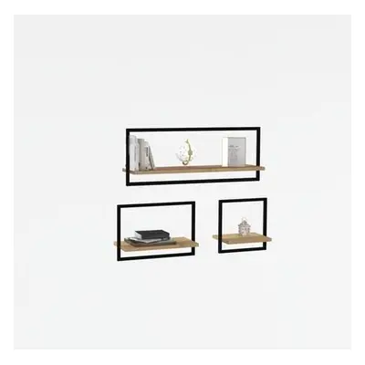 Hanah Home Wall Shelf Yeso Sapphire Oak