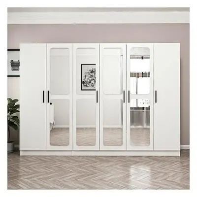 Hanah Home Wardrobe Kale - 2440 White