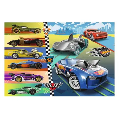 TREFL Puzzle Autíčka Hot Wheels MAXI 24 dílků