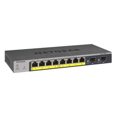 NETGEAR GS110TP-300EUS 8P GE PoE smart managed pro switch, GS110TP-300EUS