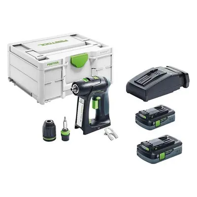 FESTOOL 576435 Akušroubovák 18V 4,0Ah Li-ion C 18 HPC 4,0 I-Plus