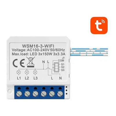 Chytrý spínací modul WiFi Avatto WSM16-W3 TUYA