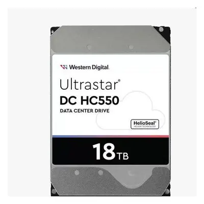 WD Ultrastar DC HC550 WUH721818AL5204 - Pevný disk - 18 TB - interní - 3.5" - SAS 12Gb/s - 7200 