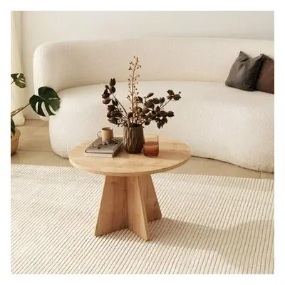 Hanah Home Coffee Table Mushroom - Sapphire Oak