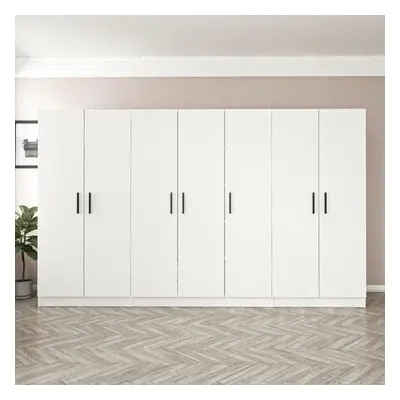 Hanah Home Wardrobe Kale - 3808 White