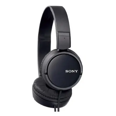 SONY sluchátka náhlavní MDRZX110/ drátová/ 3,5mm jack/ citlivost 98 dB/mW/ černá