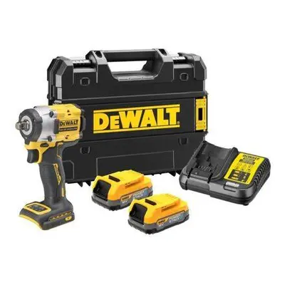 DEWALT DCF921E2T Aku rázový utahovák 1/2" 18V 2x1,7Ah POWERSTACK