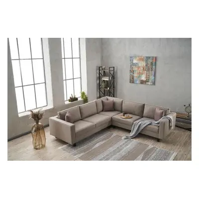 Atelier del Sofa Corner Sofa Kale Linen - Cream