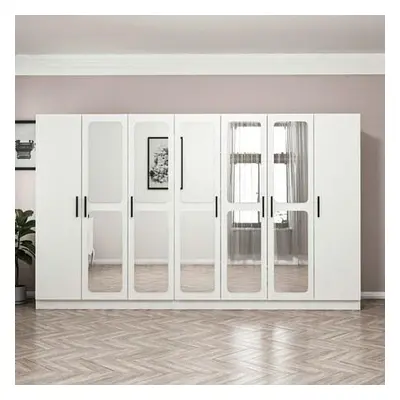 Hanah Home Wardrobe Kale - 3824 White