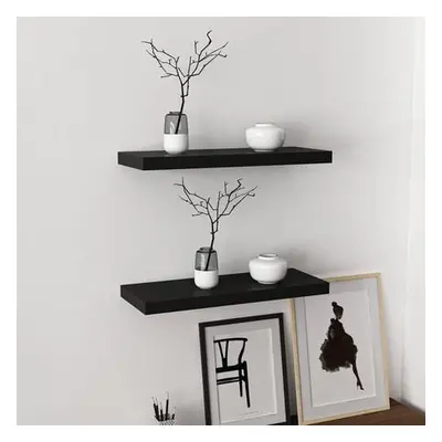 Hanah Home Wall Shelf Gizli2 60 - Black