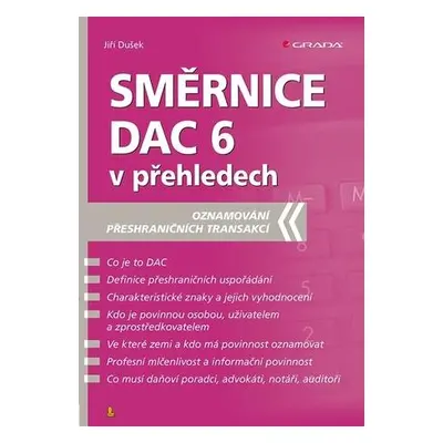 Směrnice DAC 6 v přehledech