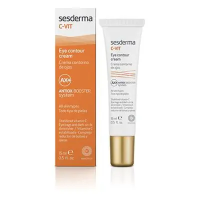 Sesderma C-Vit AX+ oční krém proti otokům a tmavým kruhům Vitamin C Antiox Booster Sysem 15 ml