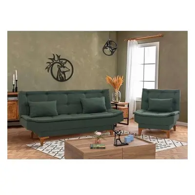 Atelier del Sofa Sofa-Bed Set Santo-TKM03-1070 Green