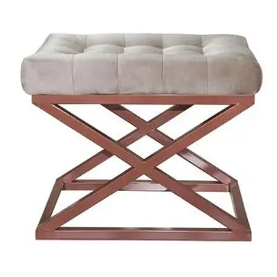 Atelier del Sofa Pouffe Capraz - Copper, Cream CopperCream