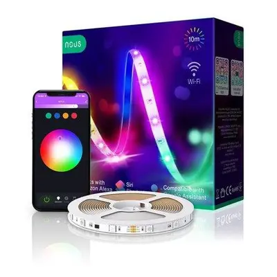 Nous F2 WiFi Smart RGB LED pás 10m Tuya