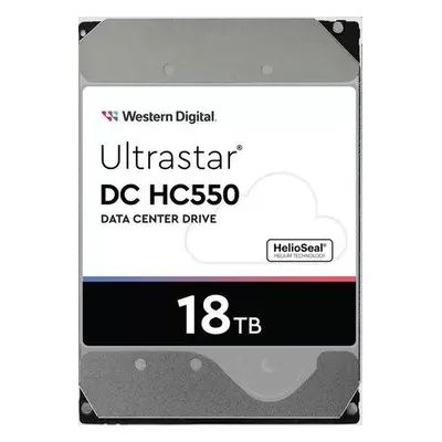 WD Ultrastar DC HC550 WUH721818ALE6L4 - Pevný disk - 18 TB - interní - 3.5" - SATA 6Gb/s - 7200 