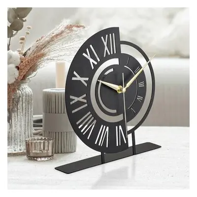 Aberto Design Decorative Clock Ruota - Black