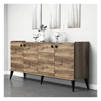 Hanah Home Console Lidya Walnut