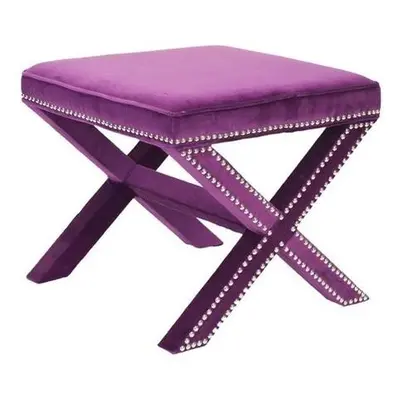 Hanah Home Pouffe Pelona Capraz Pouffe 60 - Purple