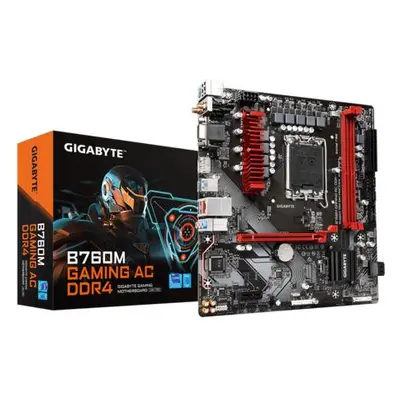 Gigabyte B760M GAMING AX DDR4 , Intel B760, LGA1700, 4xDDR4, mATX, B760M GAMING AC DDR4