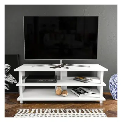 Hanah Home TV Stand Pueblo - White