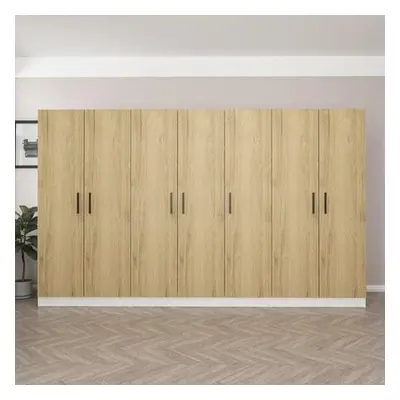 Hanah Home Wardrobe Kale - 2705 Walnut