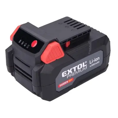 EXTOL PREMIUM baterie akumulátorová GARDEN20V, 20V Li-ion, 4000mAh