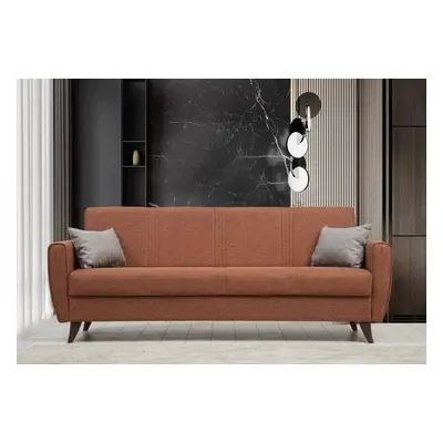 Atelier del Sofa 3-Seat Sofa-Bed Zaden - Tile Red