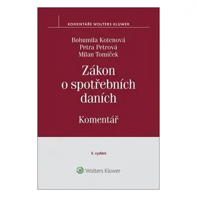 Zákon o spotřebních daních Komentář