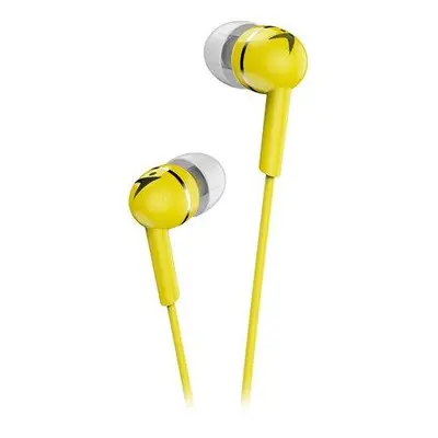 GENIUS headset HS-M300/ žlutý/ 4pin 3,5 mm jack