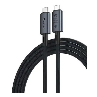 Devia kábel USB 4.0 Extreme Speed Series 240W 8K 60Hz Cable 1m - Black