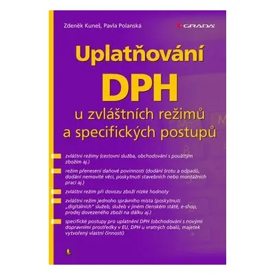 Uplatňování DPH u zvláštních režimů a specifických postupů