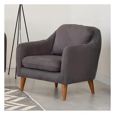 Atelier del Sofa Wing Chair Soli Berjer - Anthracite