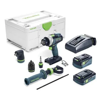 FESTOOL 577243 Akušroubovák QUADRIVE TDC 18/4 5,2/4,0 I-Set