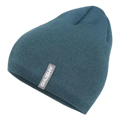 Husky Pánská merino čepice Merhat 3 dark turquoise L-XL, L / XL