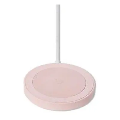 Decoded Magnetic Wireless Charging Puck 15W - Powder Pink