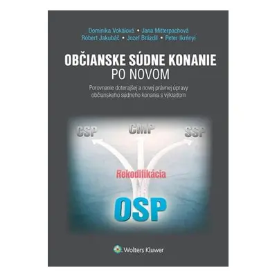 Občianske súdne konanie po novom - Dominika Vokálová, Jana Mitterpachová a kolektív