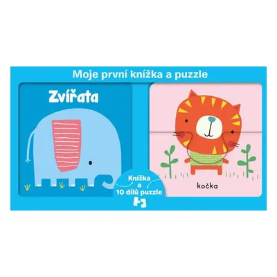 Moje první knížka a puzzle Zvířata