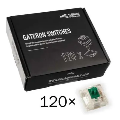 Glorious Gateron Green Switches (120 Ks), GAT-GREEN