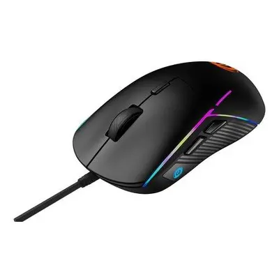 CANYON Herní drátová myš SHADDER GM-321, optická, RGB, až 7200 DPI, 6tl. programovatelných, čern