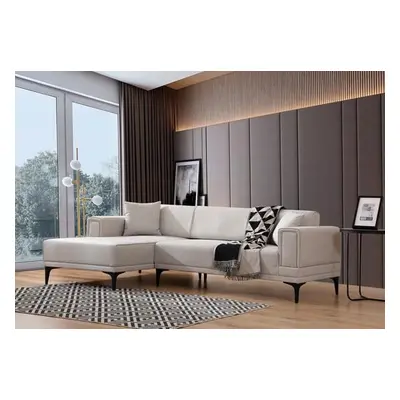 Atelier del Sofa Corner Sofa-Bed Horizon Left - Ecru