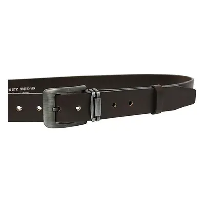 Penny Belts Pánský kožený opasek 507-40 brown 90 cm